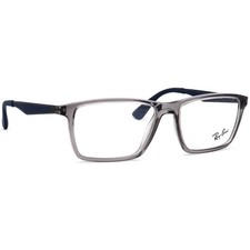 Ray-Ban Eyeglasses RB 7056 5814 Transparent Grey/Navy Square Frame 55 17 145