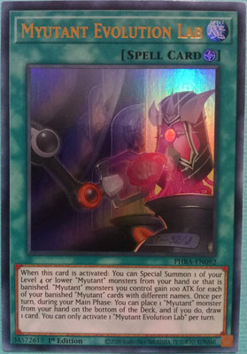 Myutant Evolution Lab PHRA-EN092 Phantom Rage 1st Edition