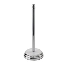 Image of Showerdrape Opera White/Chrome Freestanding Spare Toilet Roll Holder