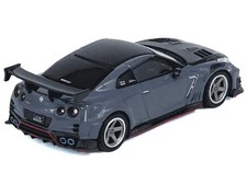 1/64 2024 Nissan GT-R (R35) Nismo "Top Secret" RHD (Right Hand Drive) Gray with
