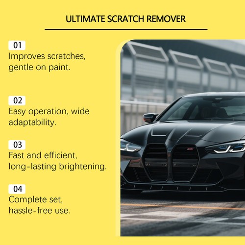 1X Car Scratch Remover Paste Universal Auto Paint Polishing Repair 100gML🔥 - Foto 5 di 13