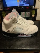 Nike Air Jordan 5 Retro Soft Pink OG GS HQ7980-102 Kids' Size 4.5Y