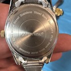 Armitron Men’s Quartz Day Date Wristwatch Silver Bracelet Black Dial — photo 3