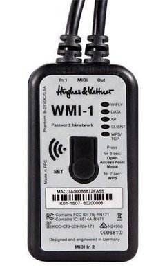 Hughes & Kettner WMI-1 Wireless MIDI Interface for GrandMeister -OPEN BOX