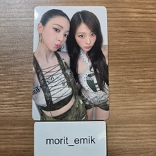 KARINA & GISELLE aespa Rich Man warner Japan Lucky Draw official Photo card