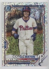 2021 Bowman Chrome Prospects Speckle Refractor 261/299 Nick Maton #BCP-5 fm0