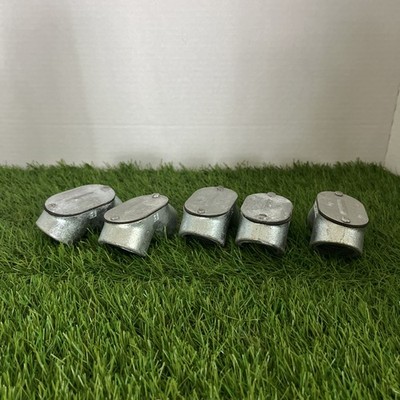 Lot of 5 Appleton FFL-100, Conduit Pulling Elbow