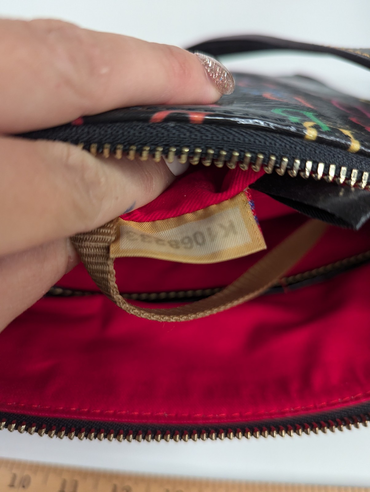 Dooney & Bourke Ruby Multi Double Zip Shoulder Pu… - image 14