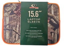 Mossy Oak 15.6 Inch Orange Camo Laptop Sleeve New in Package