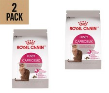 Royal Canin Feline Fussy Cat Adult Dry Cat Food Care Nutrition, 7 Lb x 2 Pack