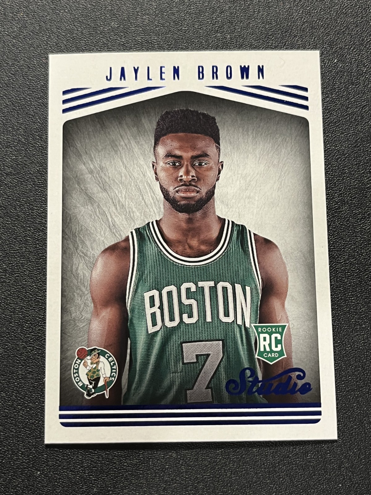 2016-17 Panini Studio Blue Jaylen Brown #188