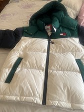 Tommy Hilfiger Alaska Puffer Jacket with Flag Badge In Regular Size