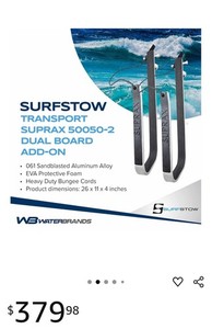 SUPRAX Paddle Board Boat Storage Rack System 50050-2