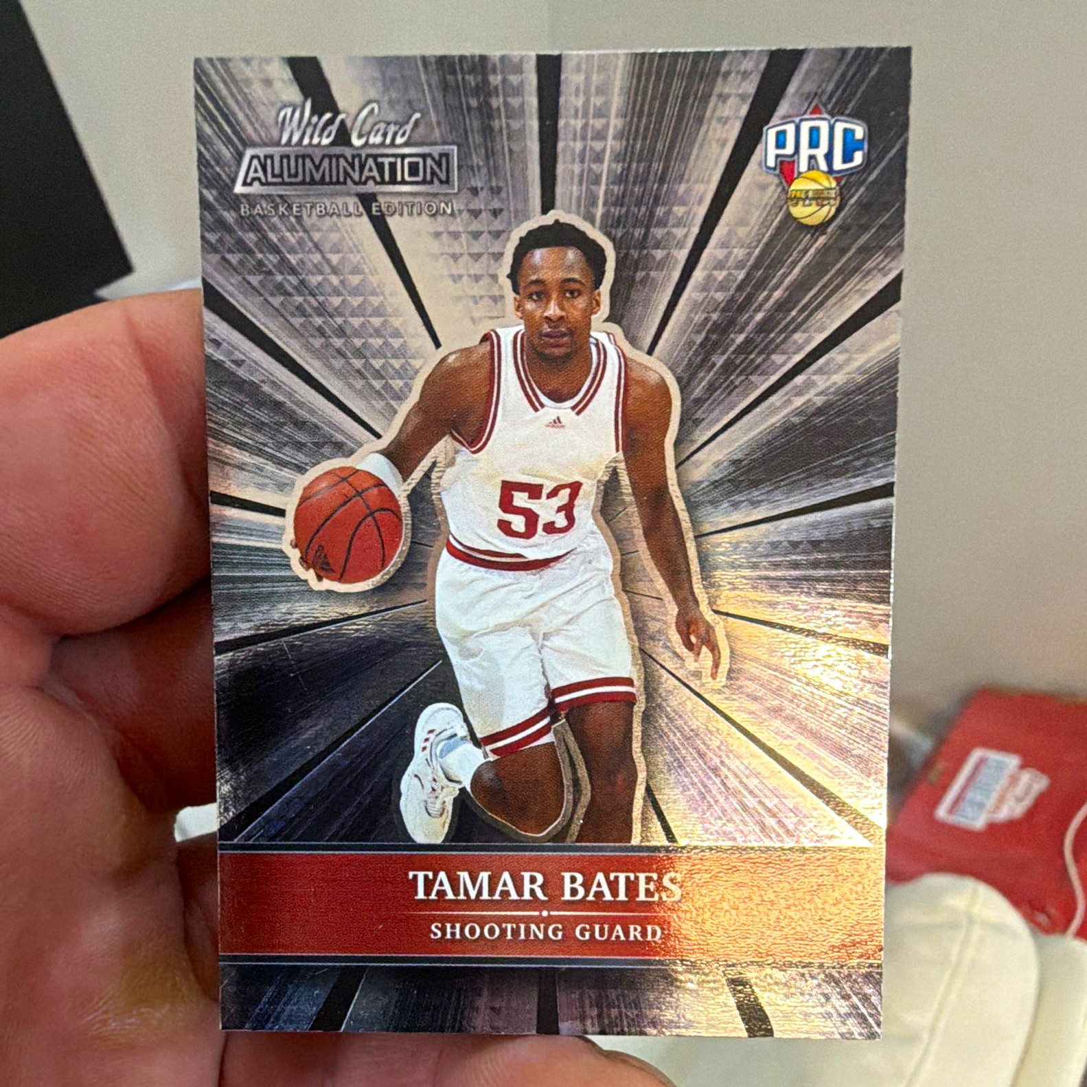 Wild Card 2022 Alumination Basketball Edition Tamar Bates #BC-69 NCAA