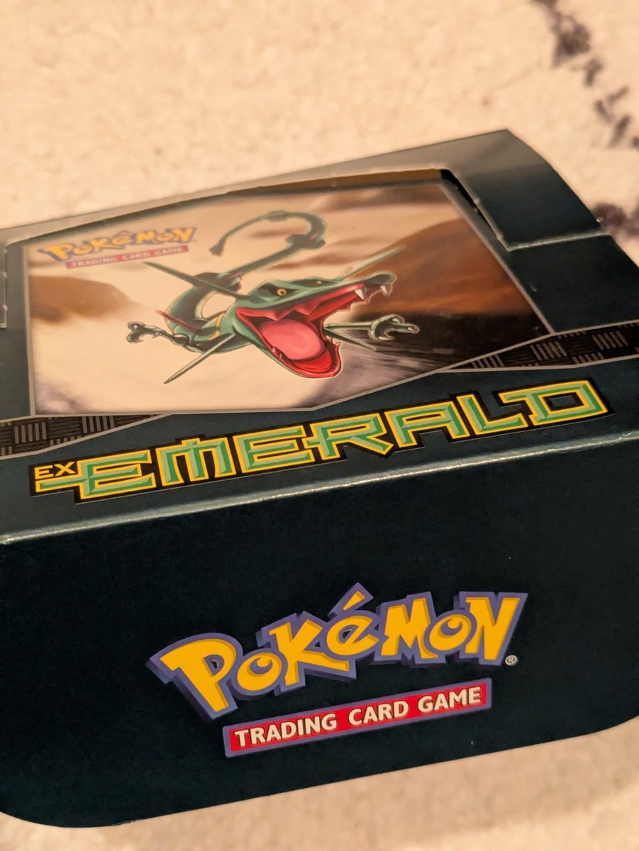 EMPTY BOX Pokemon TCG EX Emerald Booster Box 2005 Rayquaza Vintage NO CARDS | eBay EMPTY BOX Pokemon TCG EX Emerald Booster Box 2005 Rayquaza Vintage NO CARDS | eBay