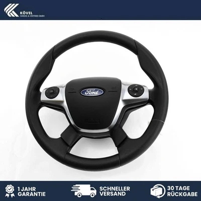 Original Lenkrad mit Pralltopf Ford C-Max 2 DXA AM513600AF3ZHE - Bild 1 von 4