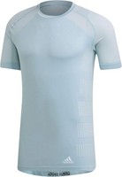adidas Herren Ultra Primeknit T-Shirt Kurzarmshirt Sportshirt, Aschgrau, XS