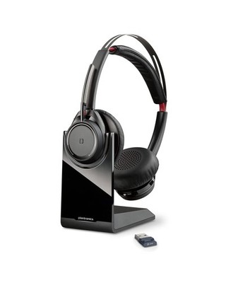 Poly Voyager Focus UC Wireless Headset for Computer w/Charge Stand (Plantronics)