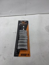 Gearwrench 12 In Sae Deep Socket Set 8 Piece 6 Pt Organizer Rail Model Id 80705