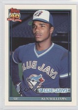 1991 Topps Factory Set Collector's Edition (Tiffany) Kenny Williams #274 0j0