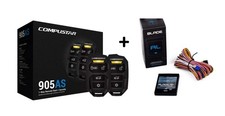 Compustar CS905AS All-in-One 4 Button 1 Way Alarm Remote Start BLADE-AL