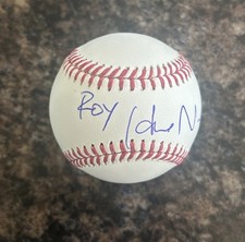 Hideo Nomo Signed Autographed Baseball “ROY” Insc Los Angeles Dodgers PSA/DNA