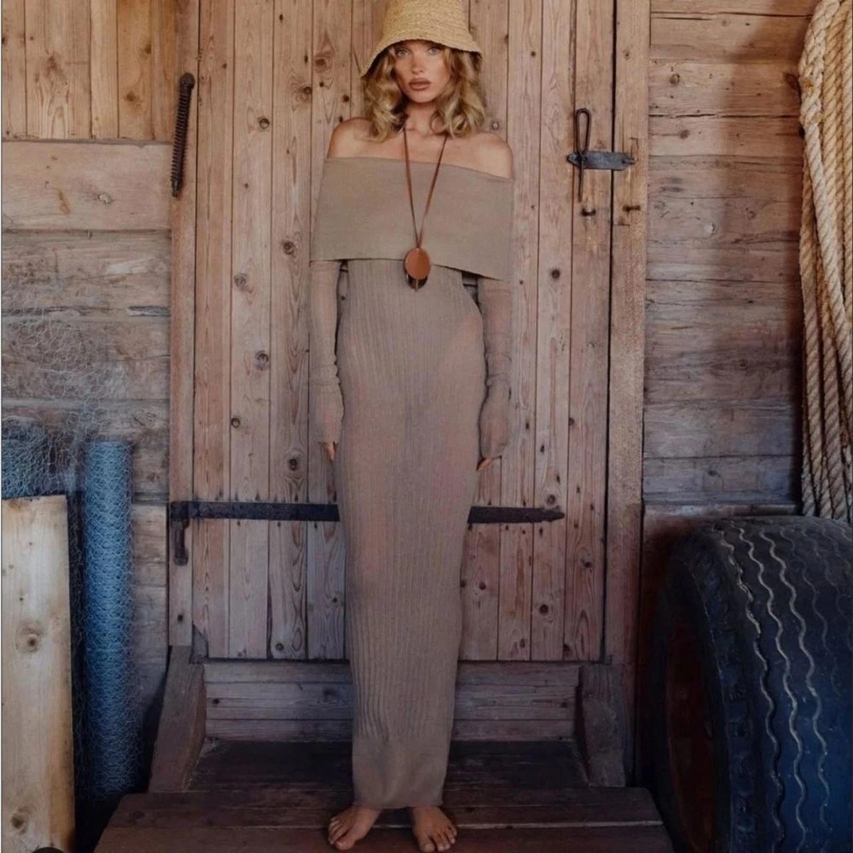 chinese dress ladies Helsa Maxi Dress Black