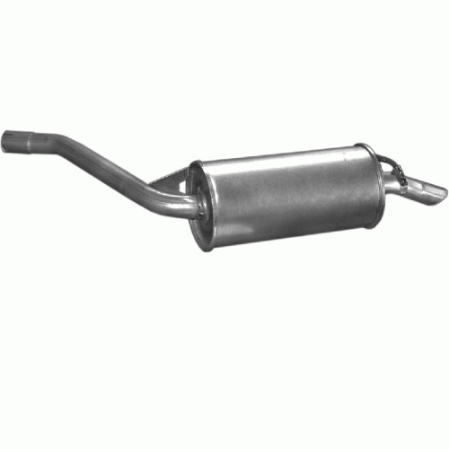 Silencieux arriere Ford Sierra pour stopper les bruits de rouille du moteur 2.3 D