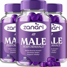 (3 Pack) Zanari Gummies for Men – Zanari Male Gummy Natural Blend Reviews