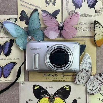 Canon PowerShot SX240 HS 12.1 MP Digital Camera 20x Optical Zoom Stylish Silver