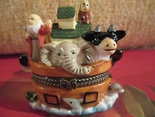 0361  NOAH'S ARK  TRINKET BOX   perfect add on gift new baby arrival