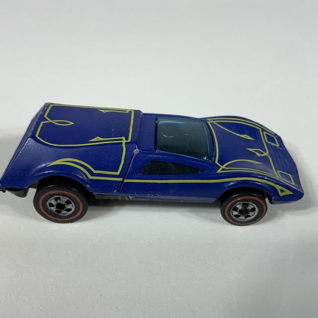 Vintage 1969 Mattel Hot Wheels Buzz Off Car Toy The Gold One Redline | eBay