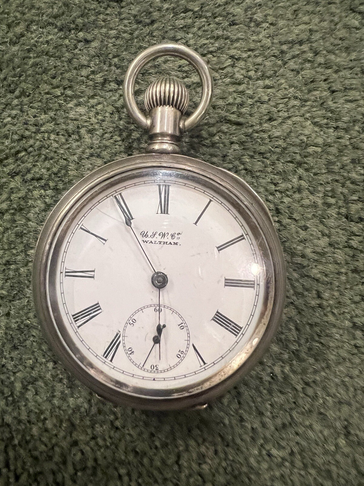 U.S. Watch Co. (Waltham, Mass) Grade Dome Pocket Watch image 2
