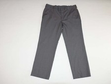 Perry Ellis Portfolio Men's Premilux Dress Pants 38 x 30 NWT Gray Flat Front