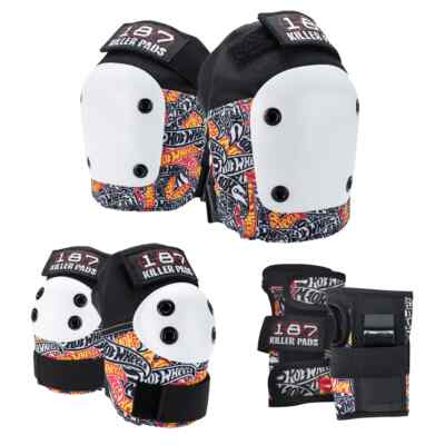 187 Killer Pads 6-Pack Pad Set Combo - Hot Wheels