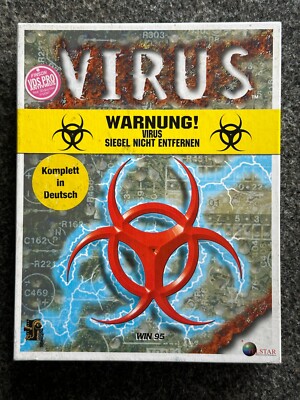 PC Spiel Virus in Big Box OVP mit Handbuch Boxed Game