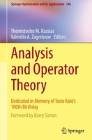 Analysis And Operator Theory | Buch | 9783030126605