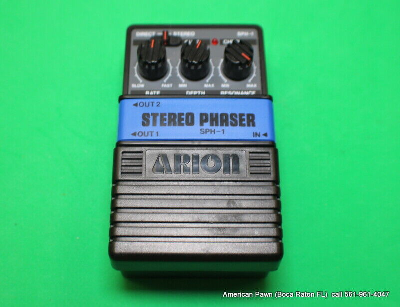 ARION SPH-1 Stereo Phaser Guitar Effect Pedal