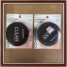 2X CoverGirl Clean Invisible Loose Powder #115 Translucent Medium