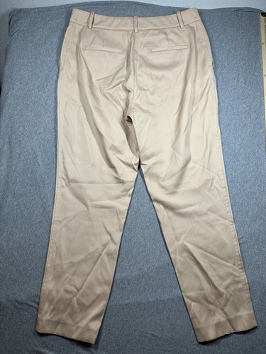 Reiss Sukienka Spodnie Damskie USA 10 Beżowe Slacks High Rise Office - Zdjęcie 4 z 7