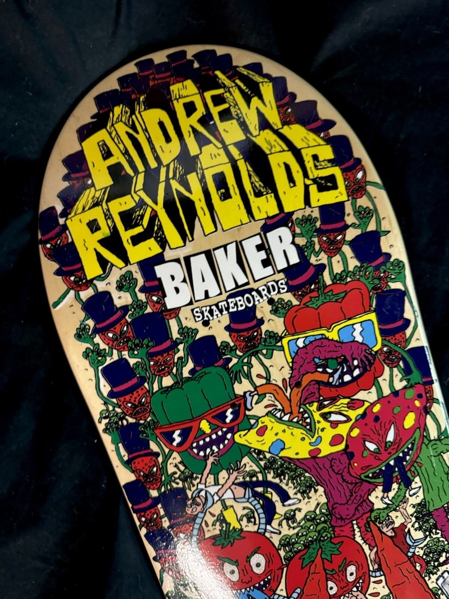 RARE Andrew Reynolds Baker Super Jail Skateboard Deck Pro Model | eBay