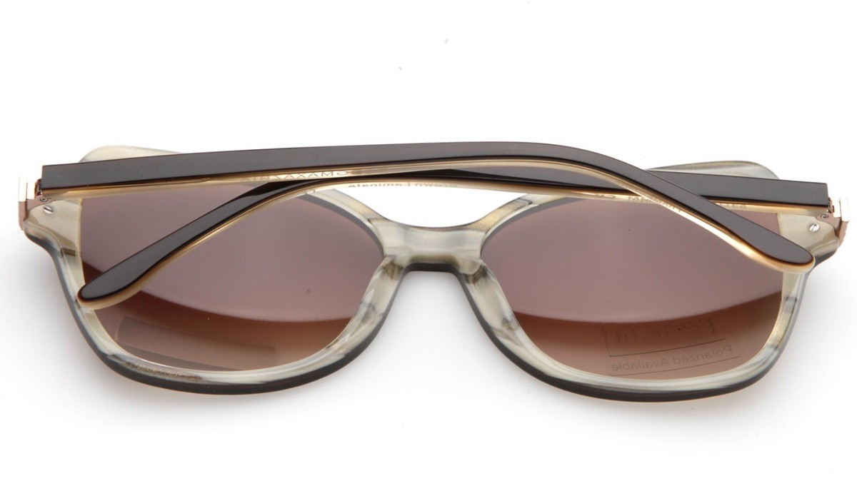 BCBGMAXAZRIA BEWILDER Brown Laminate Sunglasses Frame 57-16-135‎ H17814 BCBGMAXAZRIA BEWILDER Brown Laminate Sunglasses Frame 57-16  main image 2