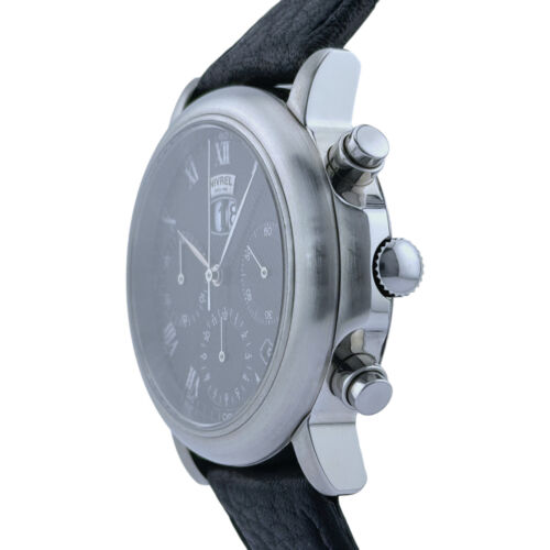 Nivrel Héritage Chrono La Grande Date Men's Wristwatch Automatic Ref. N 580.001 - Picture 3 of 6