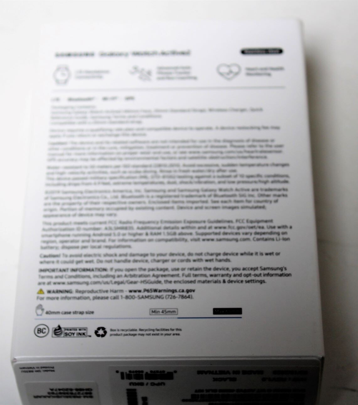 Samsung Galaxy Watch Active 2 SMR835 40mm Stainless Steel Case NEW IN