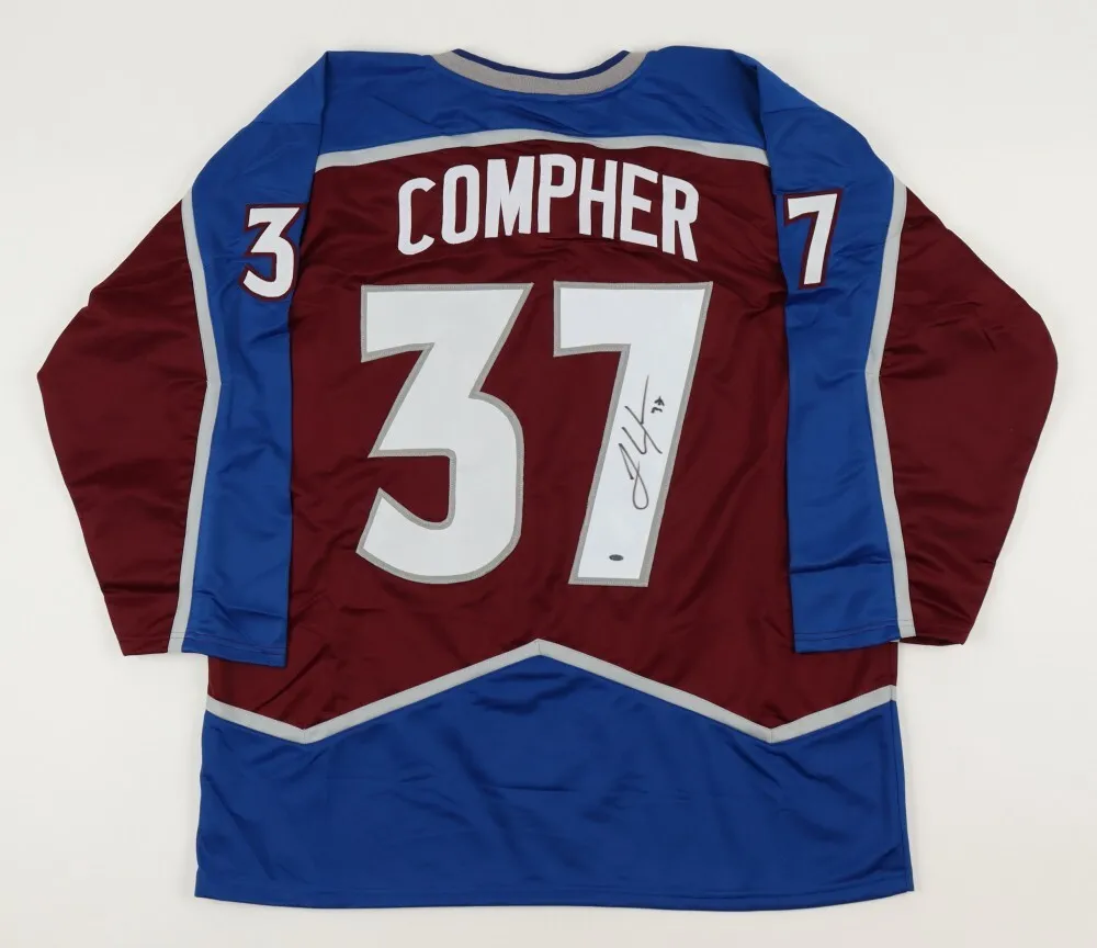 Game-worn and signed Colorado Avalanche Jersey