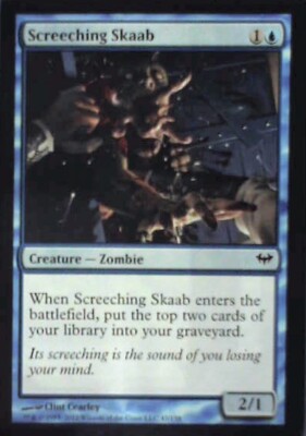 Screeching Skaab - Dark Ascension: #47, Magic: The Gathering Nm
