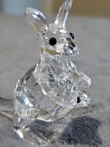 "Encuentros Raros"" Madre Canguro de Cristal Swarovski 1994 con Joey - Imagen 8 de 9