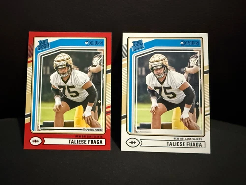 2025 Panini Taliese Fuaga Base (Raw)