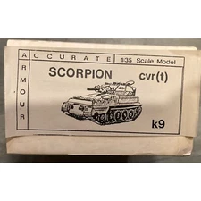 Accurate Armour K9 Scorpion CVR T  tank 1/35 scale