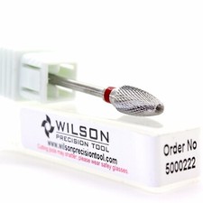 Broca cortadora de carburo de tungsteno uñas dentales cono fino grande Wilson EE. UU. ISO, CE